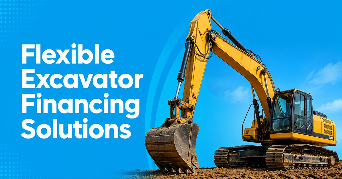 excavator finance Australia for new and used construction equipment